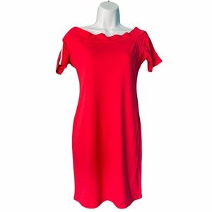 Red Casual comfy dress